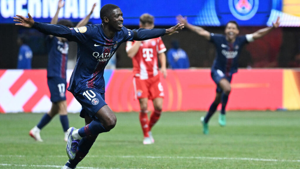 เหลือ 9 คนยังแกร่ง! เปแอสเช ทุบ บาเยิร์น 2-0 ลิ่วตัดเชือกสโมสรโลก 9 psg